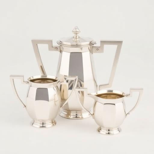 Art Deco silver coffee service, Christofle, c. 1928